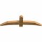 Ekena Millwork Bellingham Rough Sawn Timber Gable Bracket, Western Red Cedar, 72"W x 21"H x 4"D x 6"F, 7/12 Pitch GBW072X21X0406BEL00RWR - alternate 5